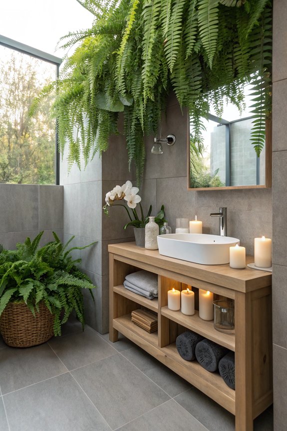 indoor plants enhance tranquility