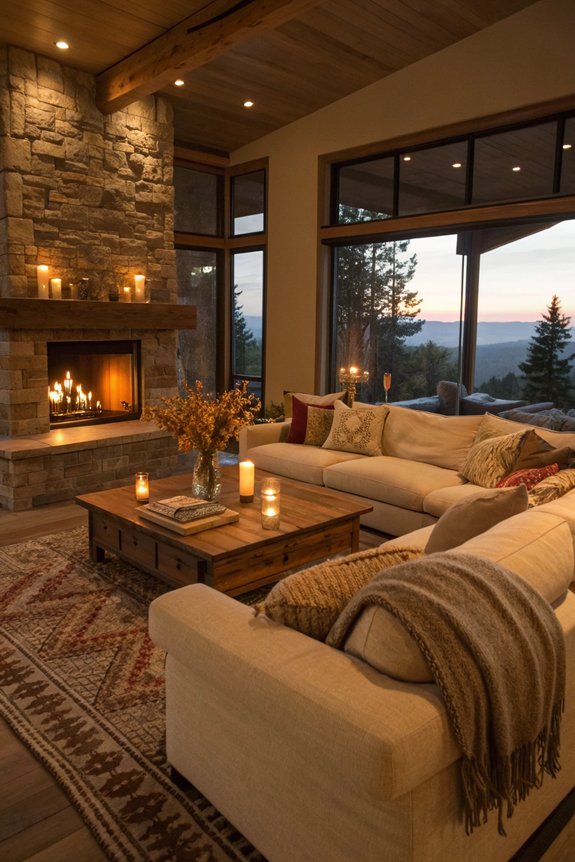 intimate conversation friendly arrangement