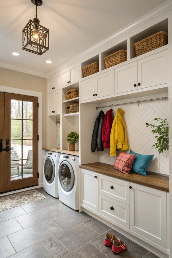laundry mudroom space integration
