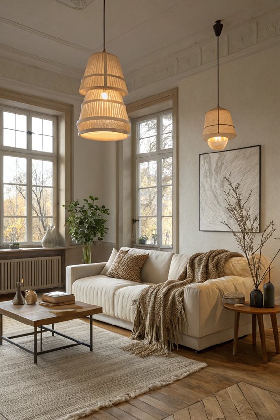 layered lighting for ambiance