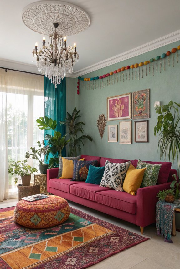 layered lighting for coziness