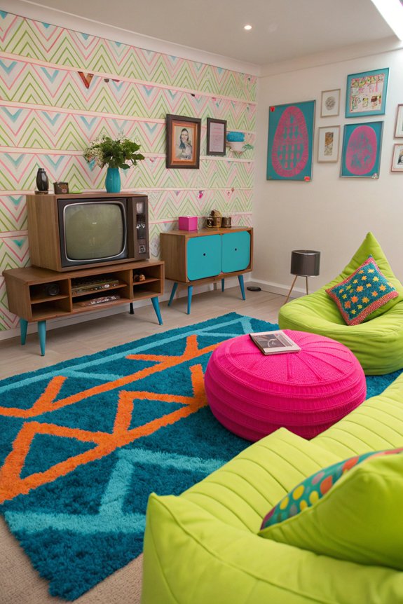 layered rugs for y2k