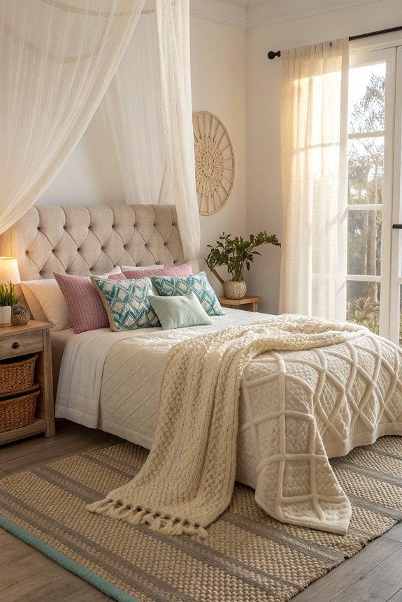 layered textiles for tranquility