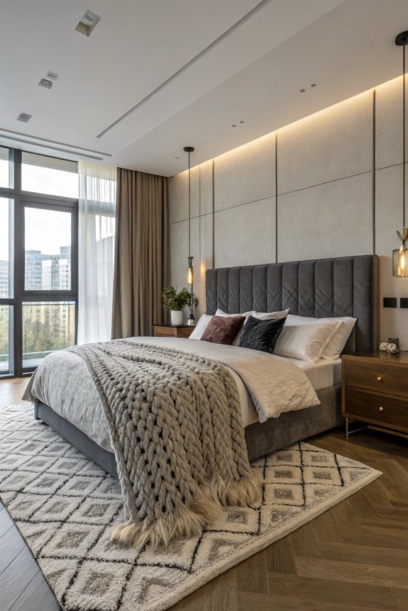 layered textures for comfort