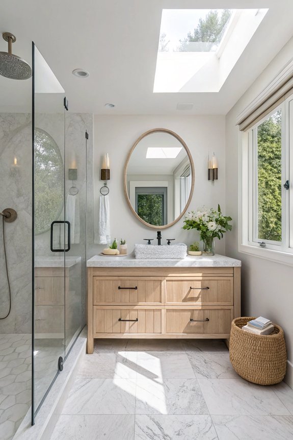 light colors enhance spaciousness