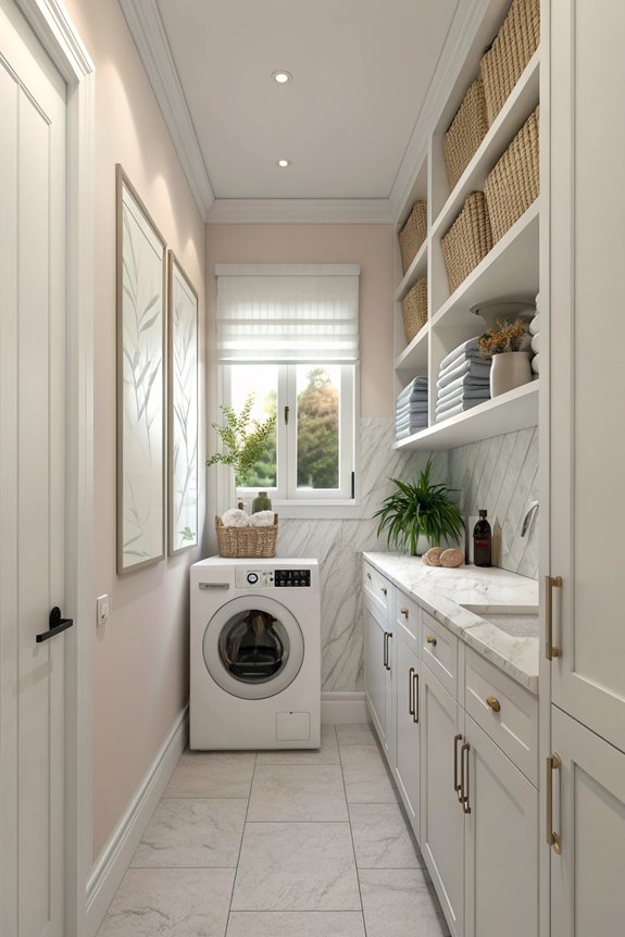 light colors enhance spaciousness