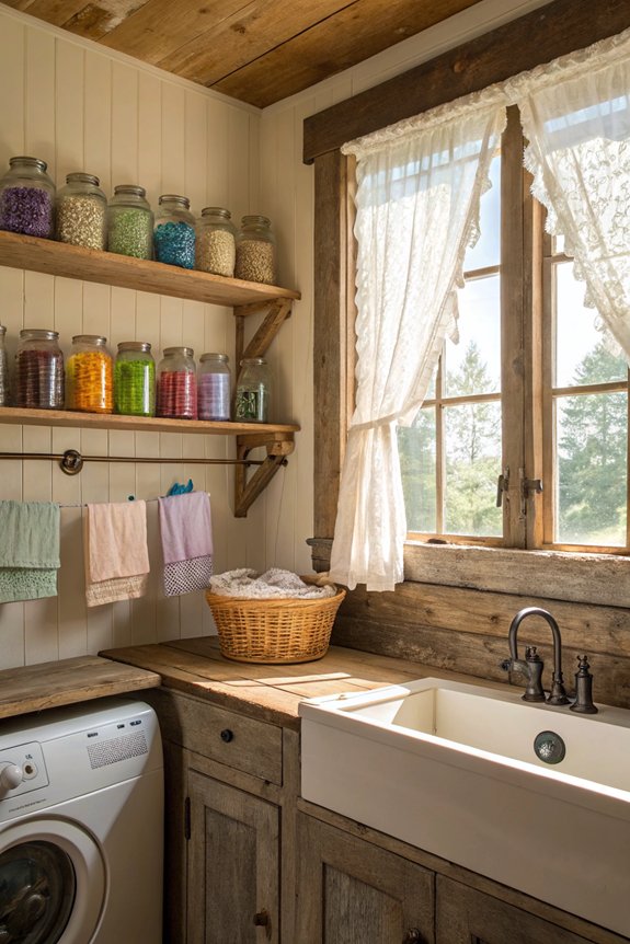 mason jars for organization