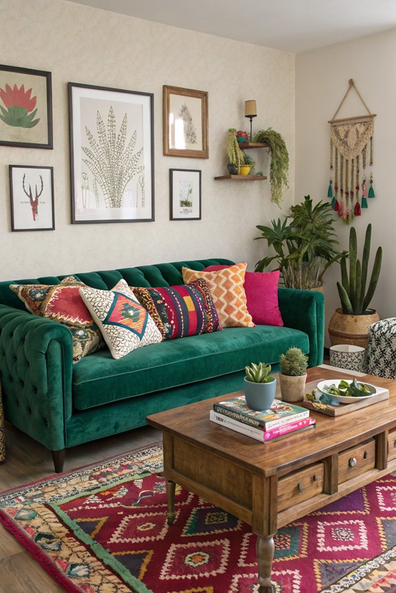 maximalist decor meets functionality