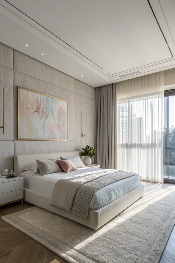 minimalist focal point artwork