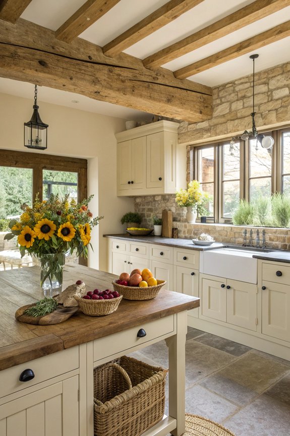 natural materials cozy atmosphere