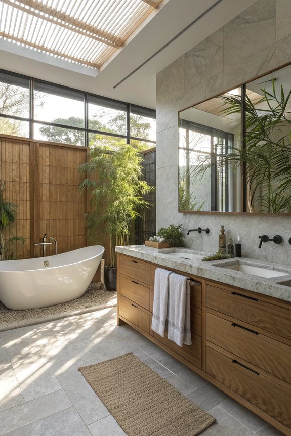 natural materials enhance warmth