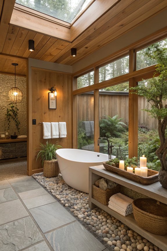 natural materials for serenity