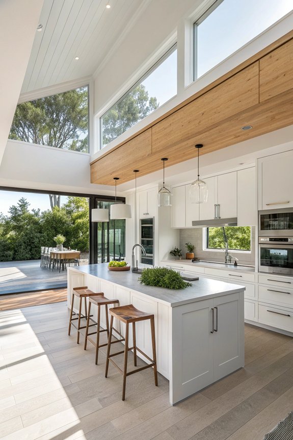 open social inviting kitchen