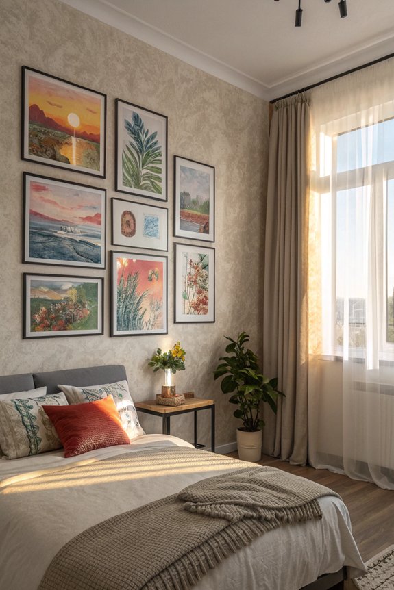 personalized bedroom wall art