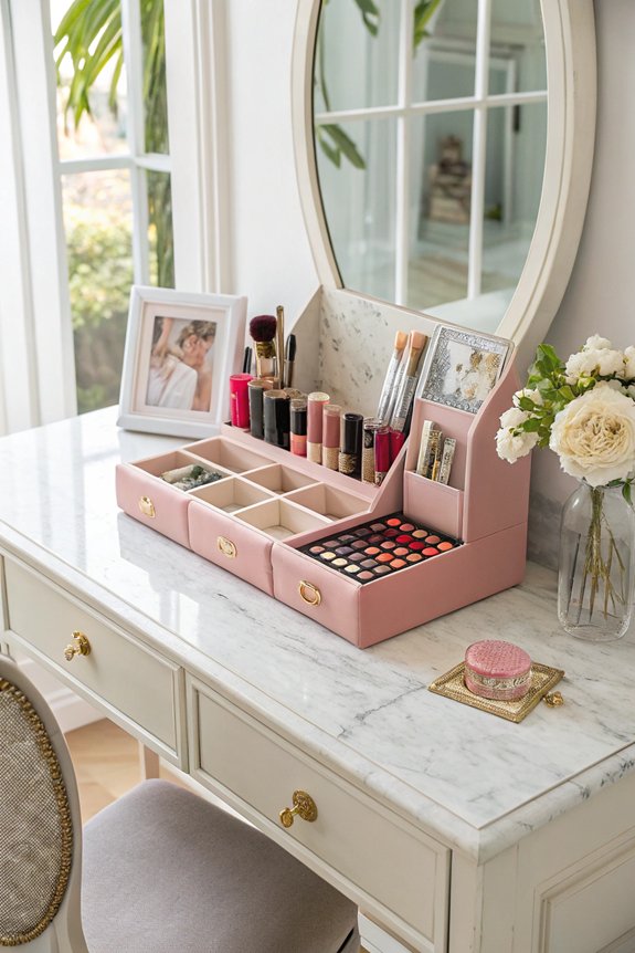 personalized makeup desk inspiration