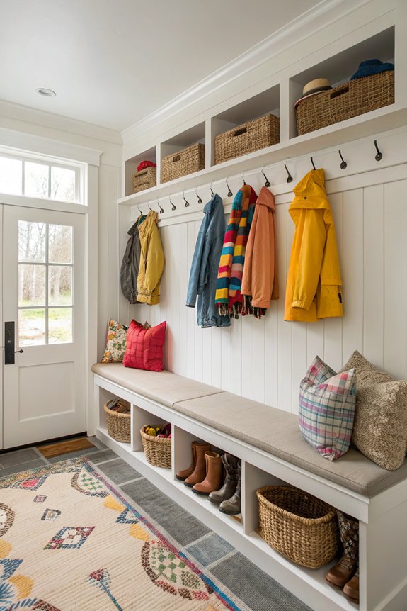 personalized mudroom storage solutions