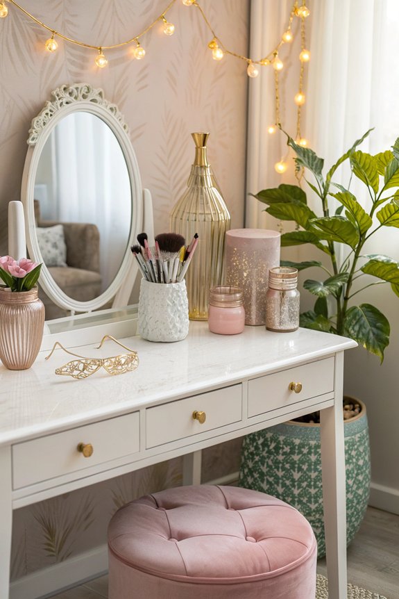 personalized vanity decor ideas