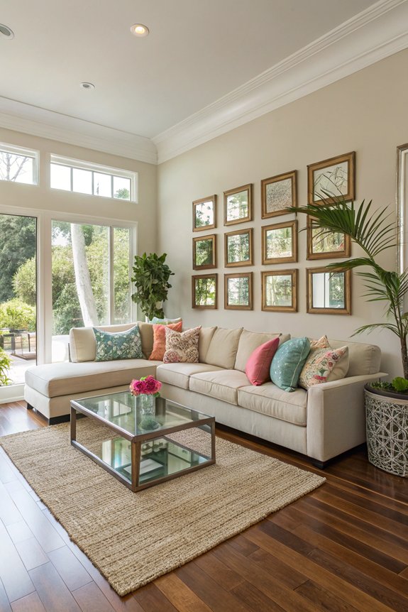 reflective light space enhancement