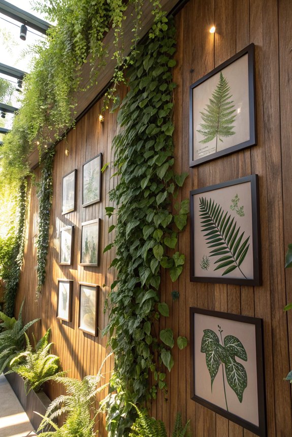 revitalizing botanical wall decor