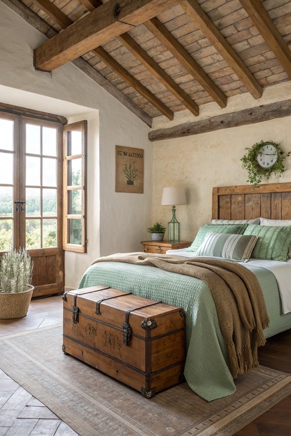 rustic charm through natural elements