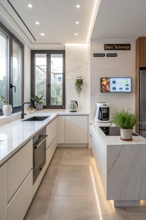 smart technology enhances kitchens