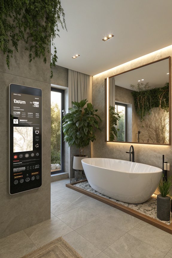 smart technology for bathrooms
