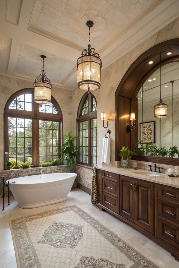 soothing bath lighting options