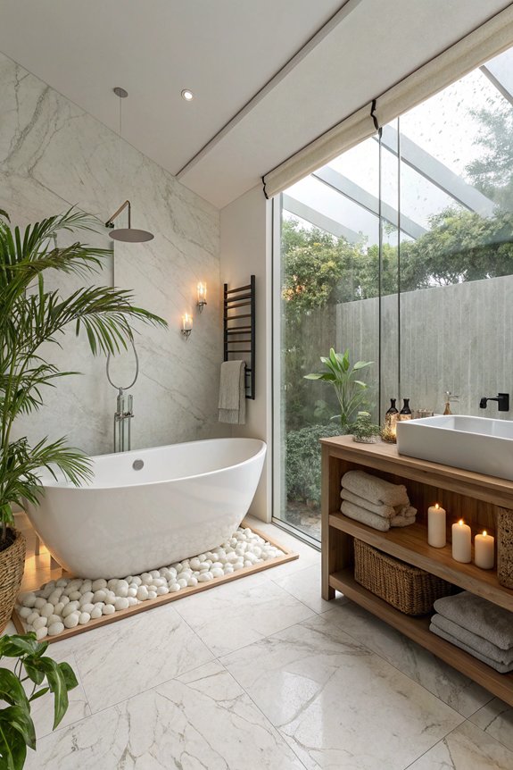 spa like bathroom retreat essentials