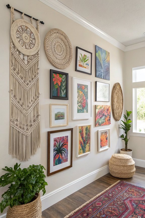 stunning gallery wall creation