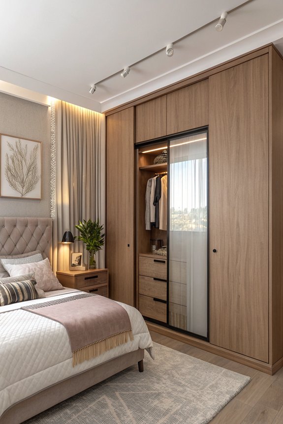 stylish compact wardrobe solution