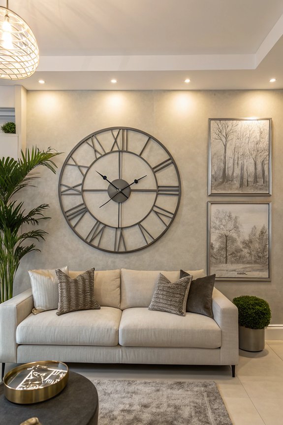 stylish functional wall clocks