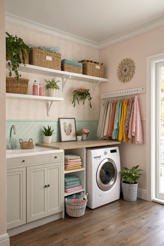 stylish small laundry transformations
