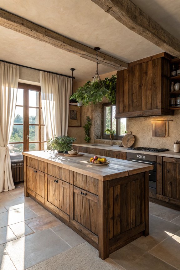 sustainable reclaimed wood aesthetics