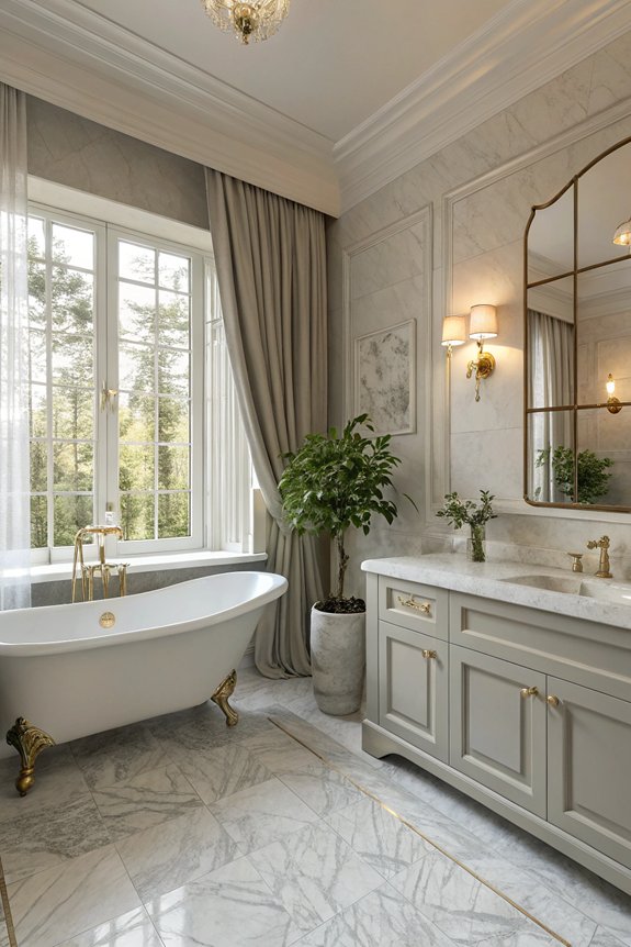 timeless bathroom color schemes