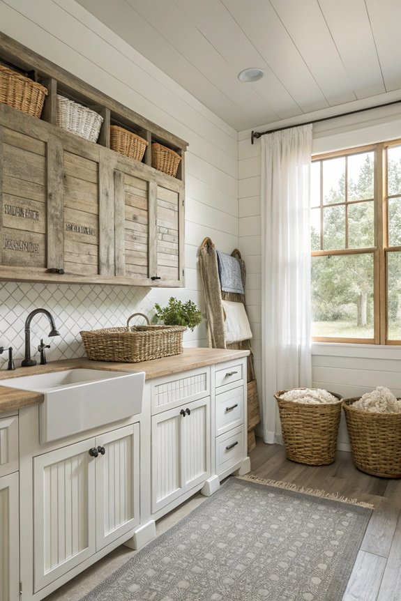 timeless neutral farmhouse aesthetic