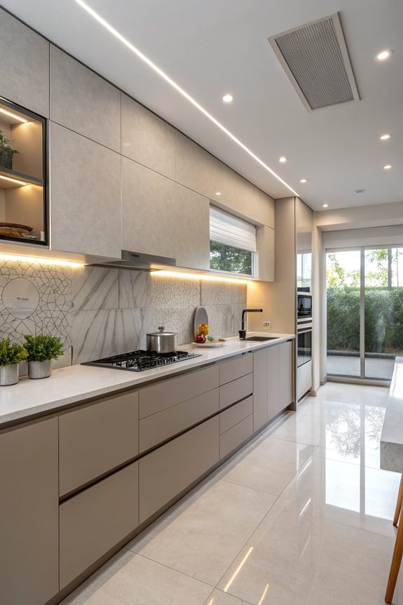 timeless neutral kitchen appeal