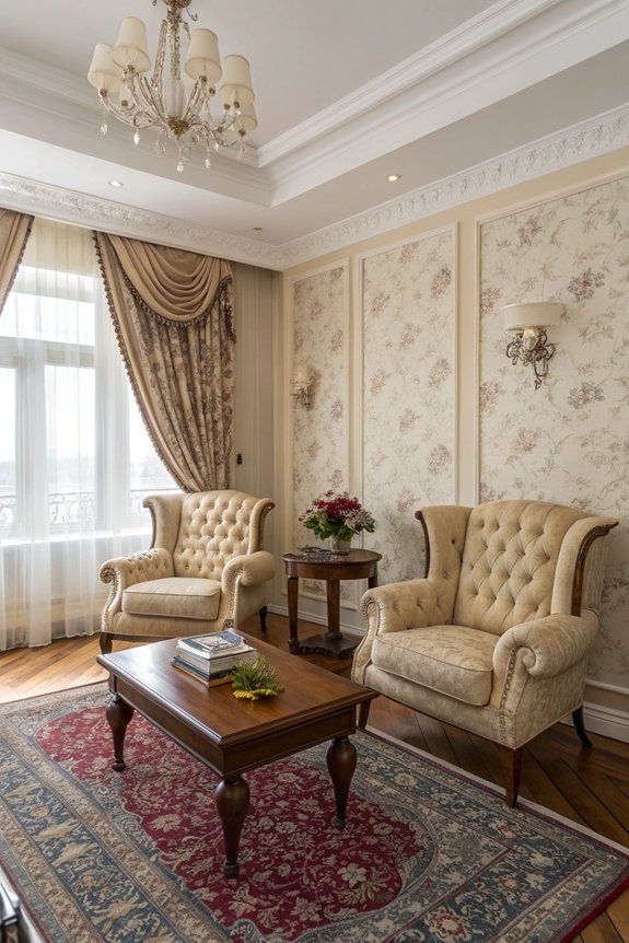 timeless patterns enhance decor