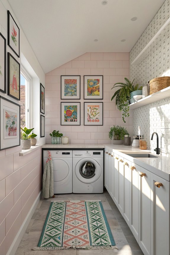 transform laundry with art