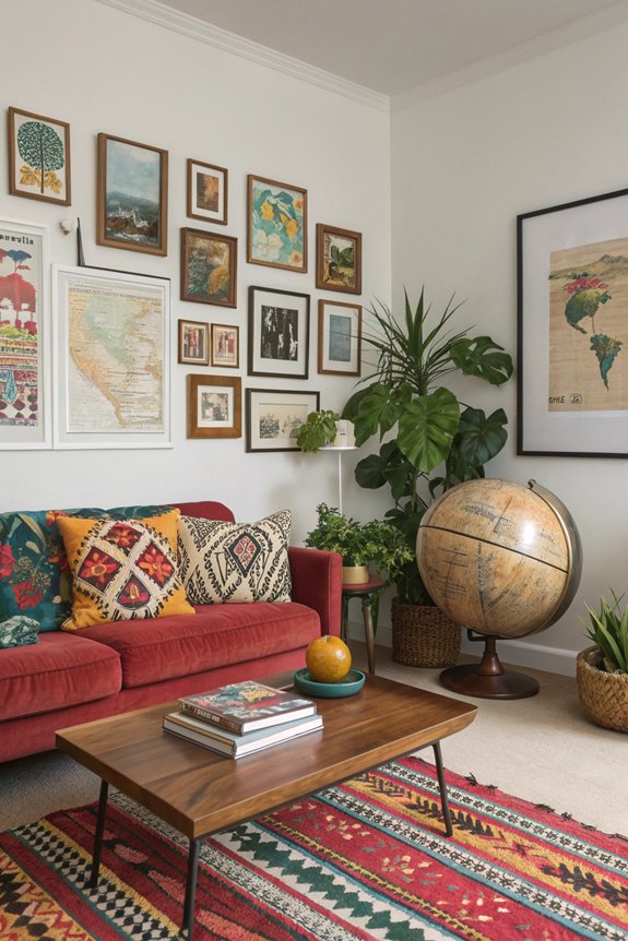 travel and hobby decor