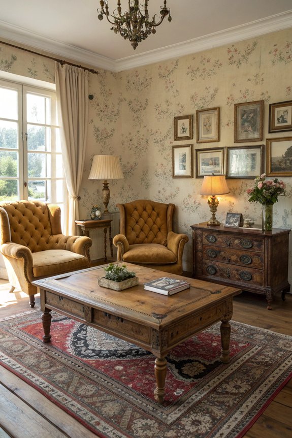 unique vintage charm and warmth