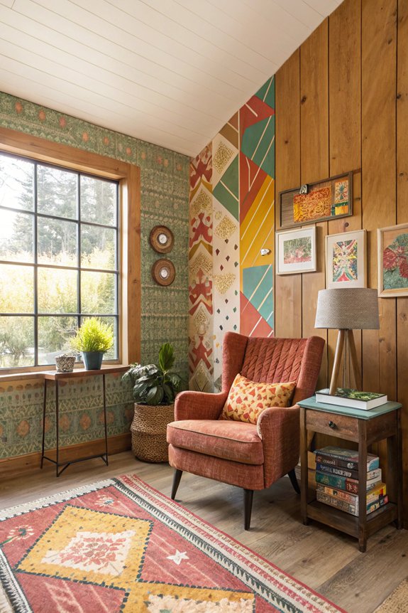 unique wall treatment ideas