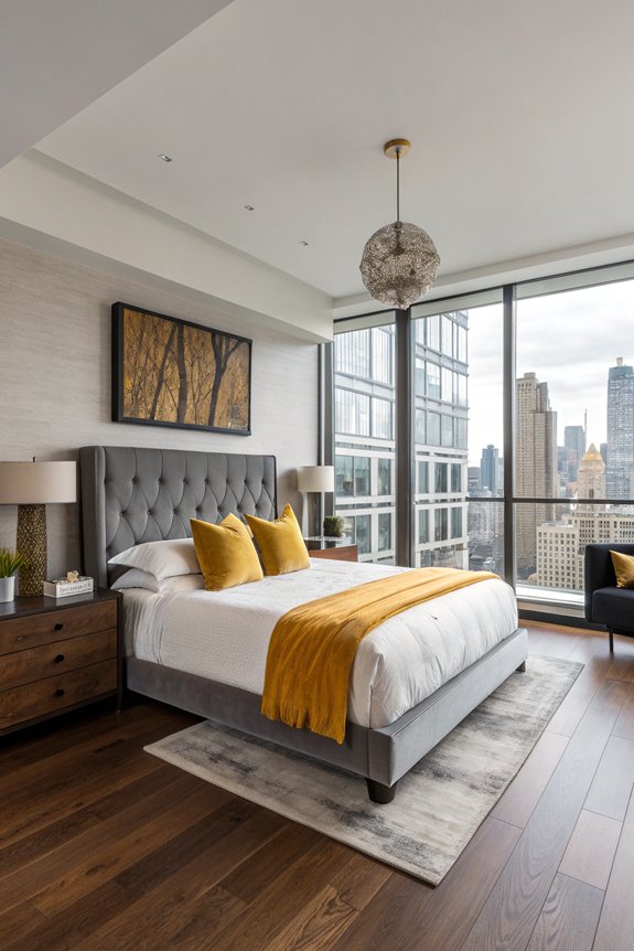 urban modern bedroom design