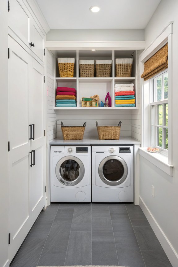 vertical storage for essentials