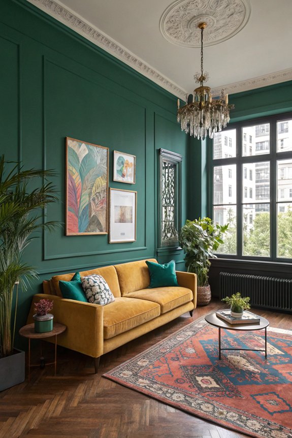 vibrant bold color transformation