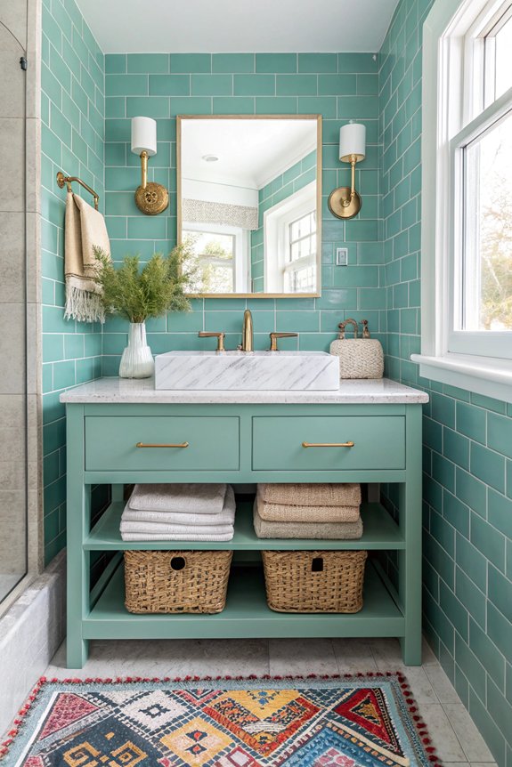 vibrant colors and textures