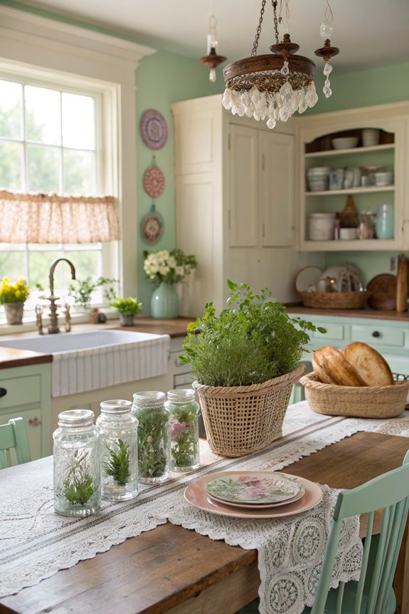 vintage charm in kitchens