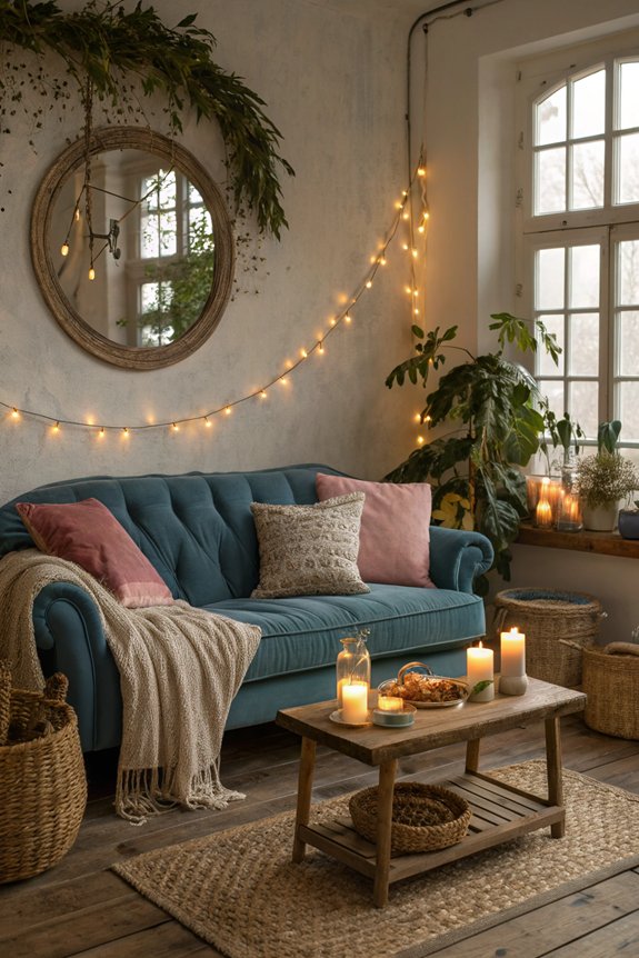 warm lighting for comfort