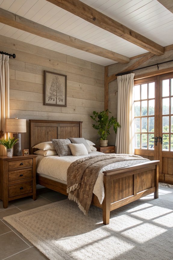 warm wood for tranquility