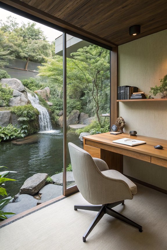 water features enhance productivity