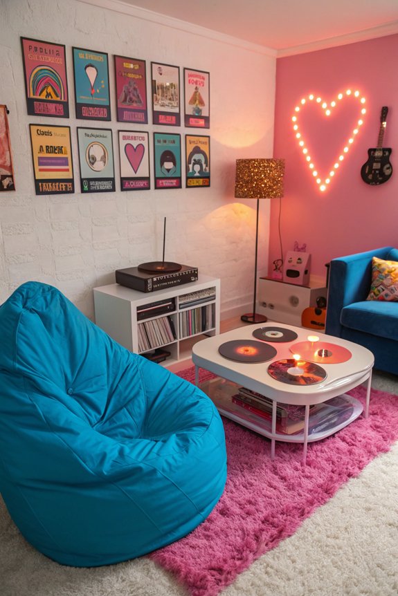 y2k inspired living room accessories